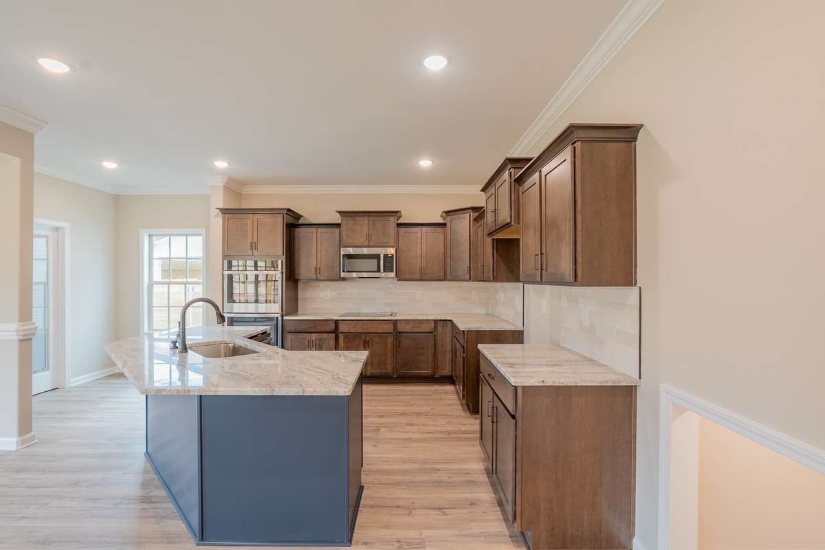 EXAMPLE>>>Another View of the Kitchen! There's Even a Finished Storage Area!