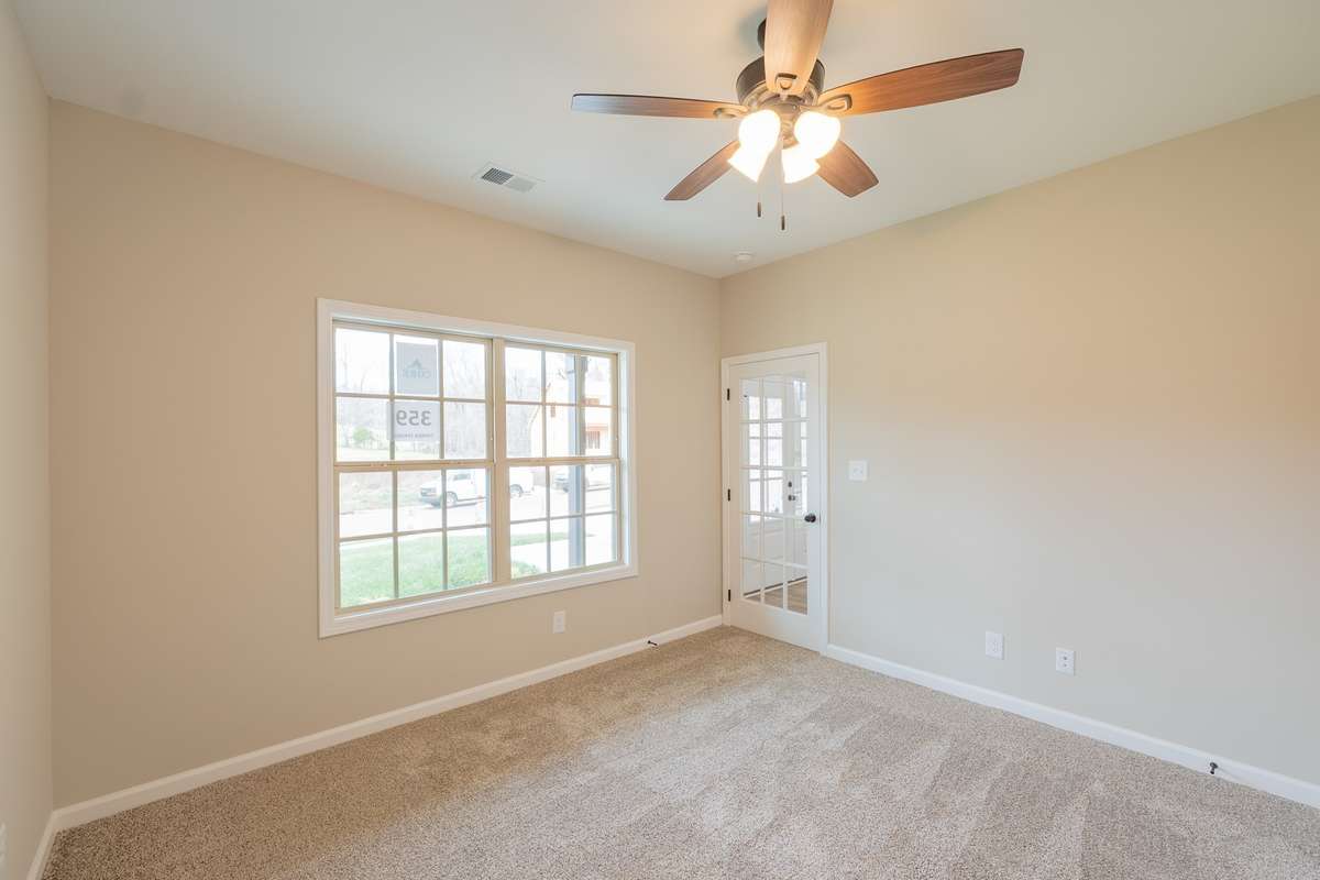 EXAMPLE>>>Downstairs Guest Bedroom or Office with a Beautiful Glass Door!