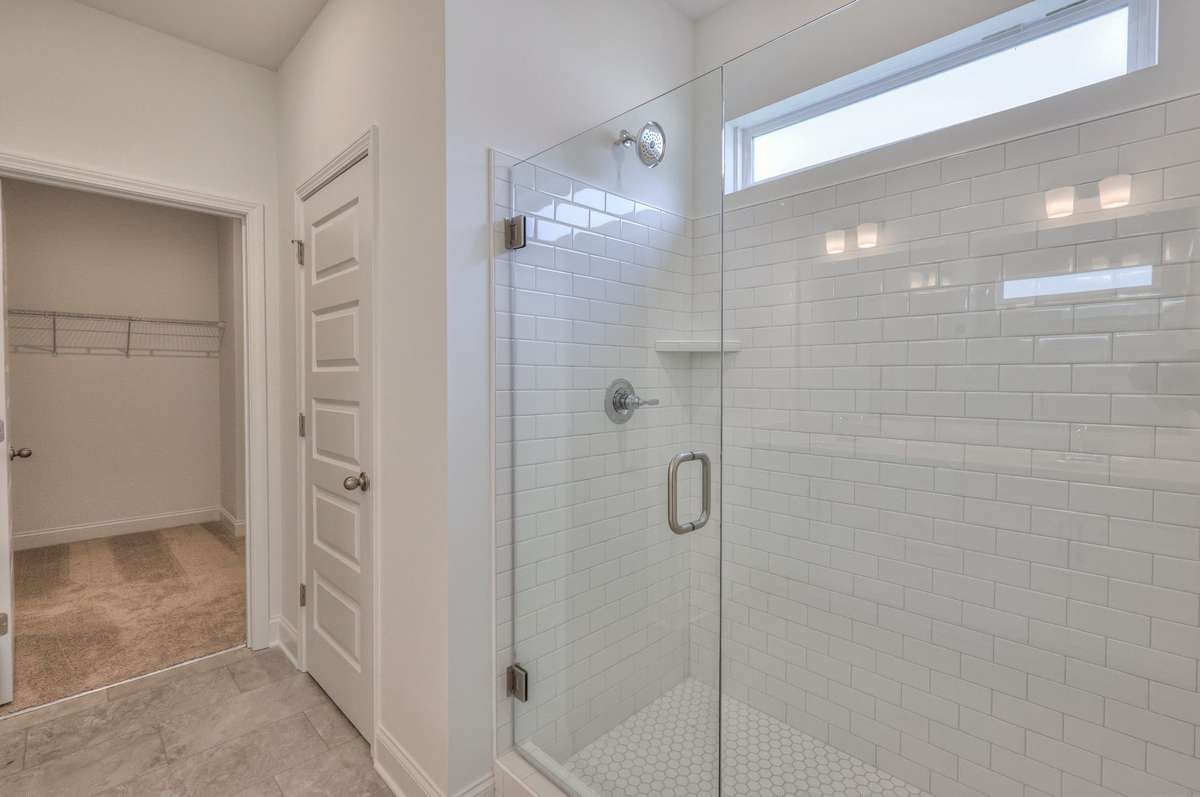 *Model home example and selections will vary.
