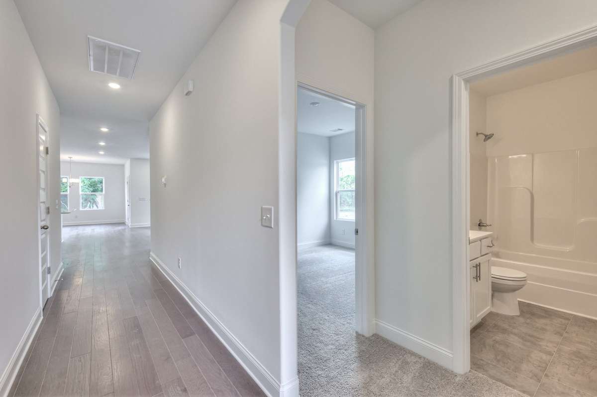 *Model home example and selections will vary.