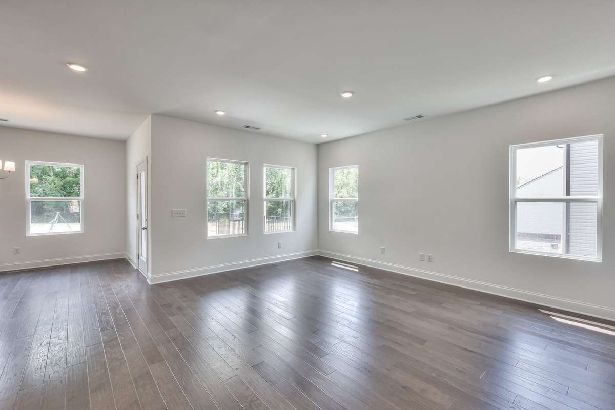 *Model home example and selections will vary.
