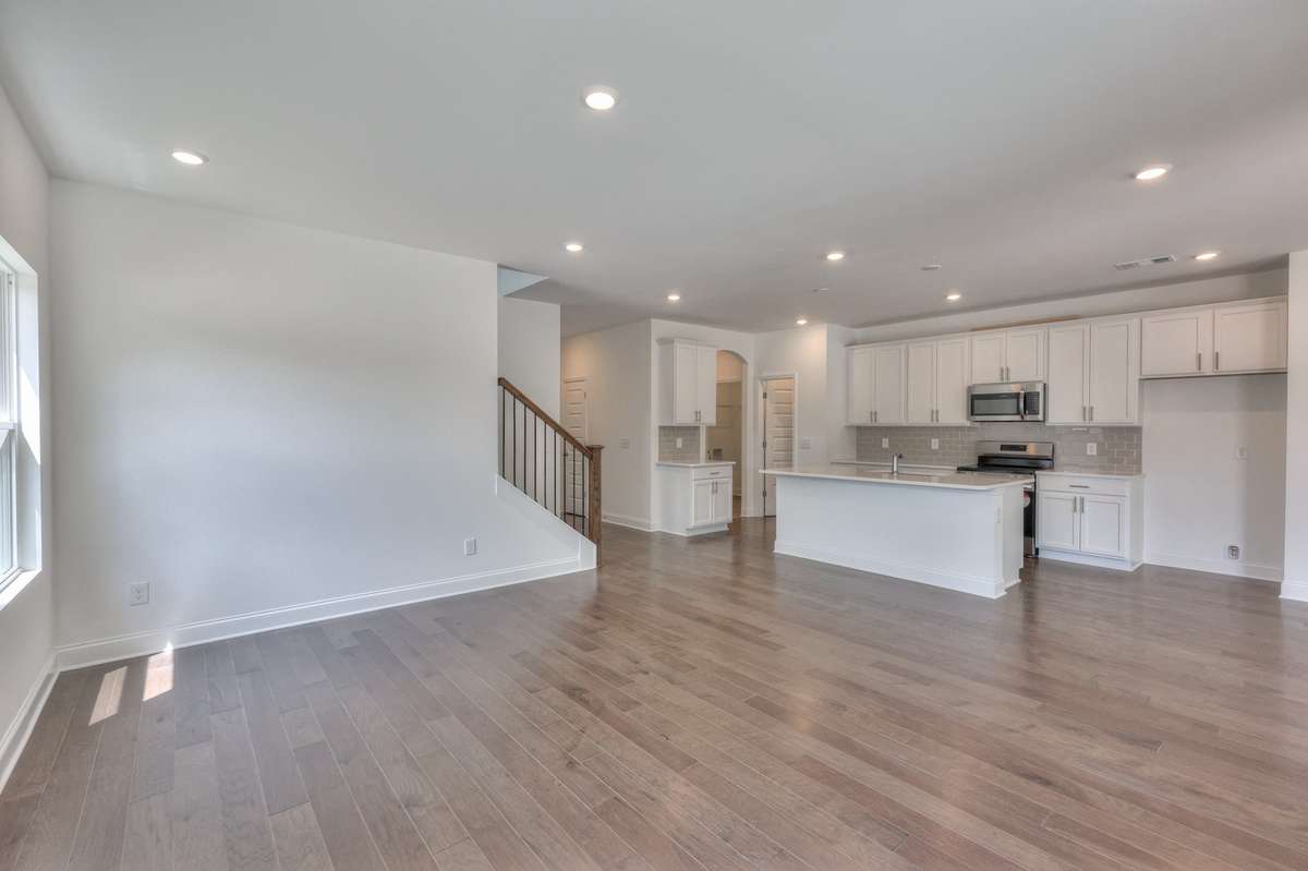 *Model home example and selections will vary.