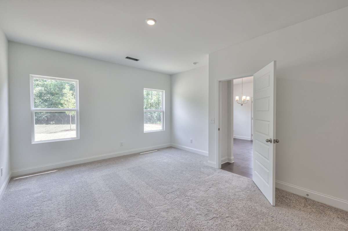 *Model home example and selections will vary.