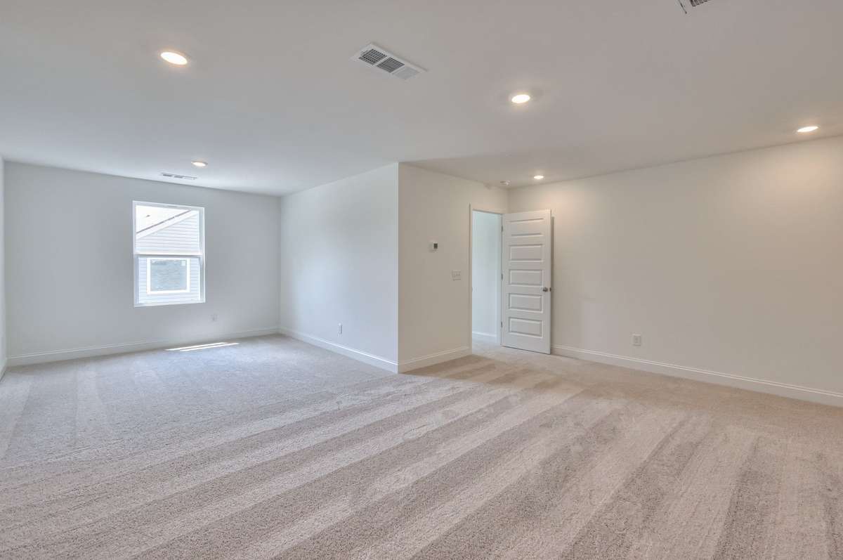 *Model home example and selections will vary.