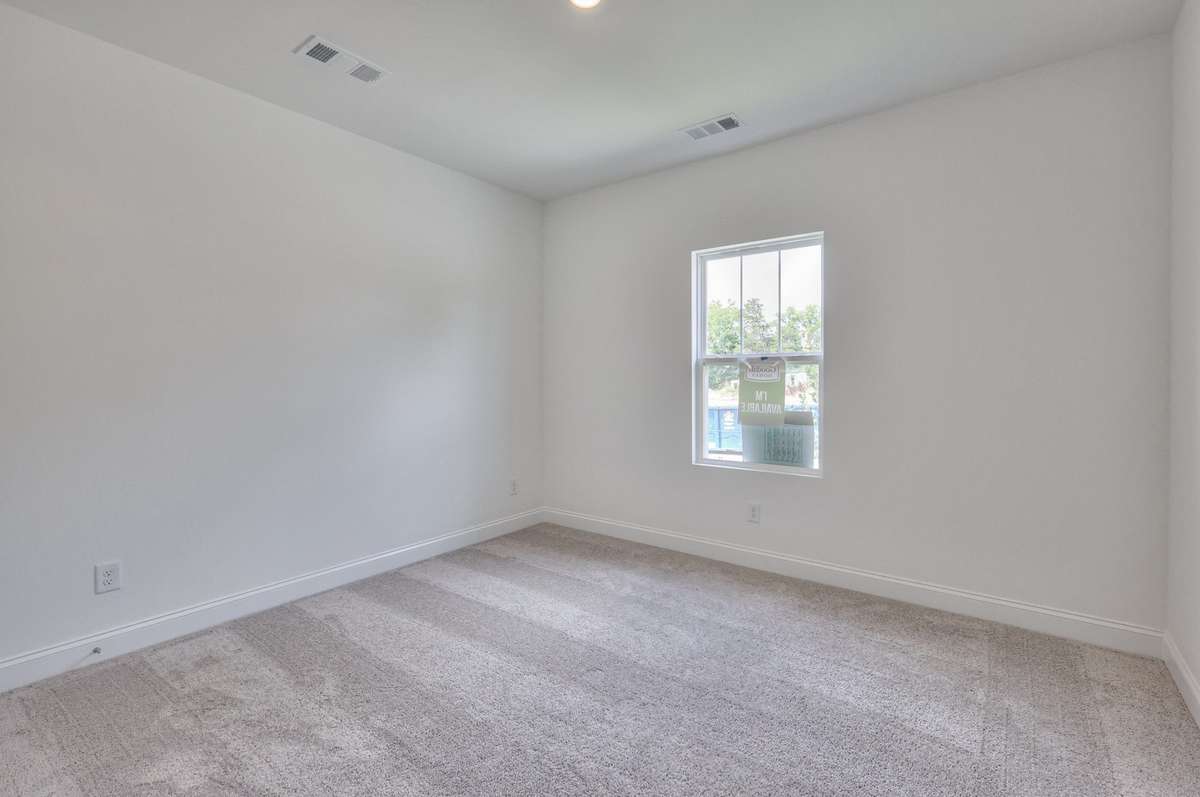 *Model home example and selections will vary.