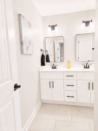 Bathroom upstairs