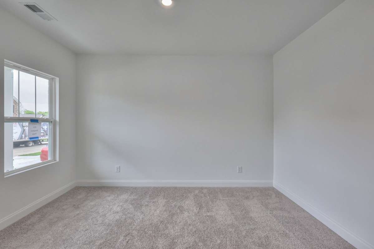 This photo is a sample of the Sutherland floorplan.  Options and exterior will vary depending on customer selections and preferences.