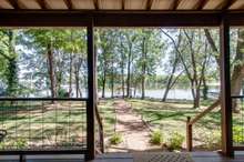 Look at this view of the lake! Your own private dock, swimming platform and launching ramp to put your boat in the water from you own house. 