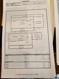 Floorplan from previous appraisal.