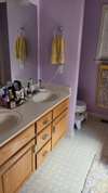 Double vanities in Master bath