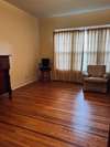 bedroom #1 beautiful original hardwood floors