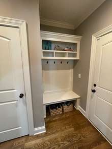 Mudroom and Entrance to the Garage.