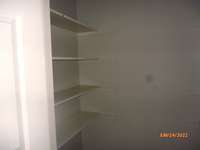 Large walk-in pantry