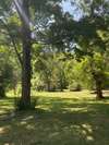 View of backyard from rear of home