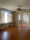 Living room with hardwood floors