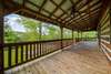 Huge, length of home covered front porch to enjoy the mountain views.