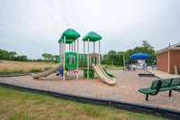 There is also a very nice playground located by the pool and clubhouse.