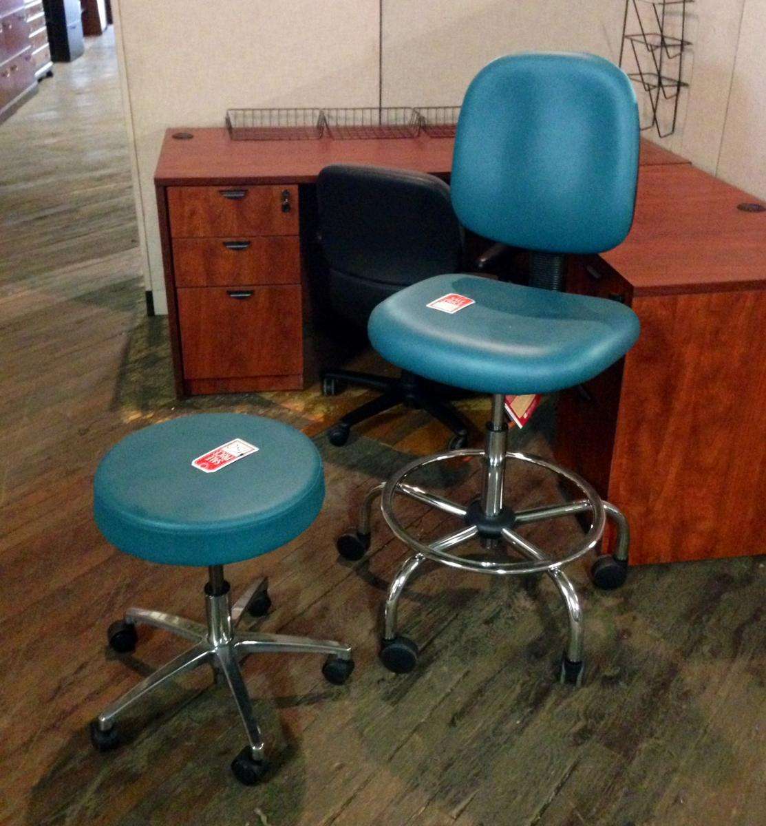 Closeout Medical Chair and Stool 