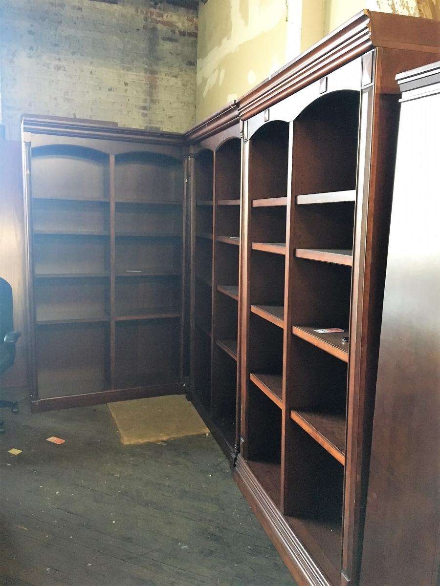 USED Traditional Wooden Bookcases