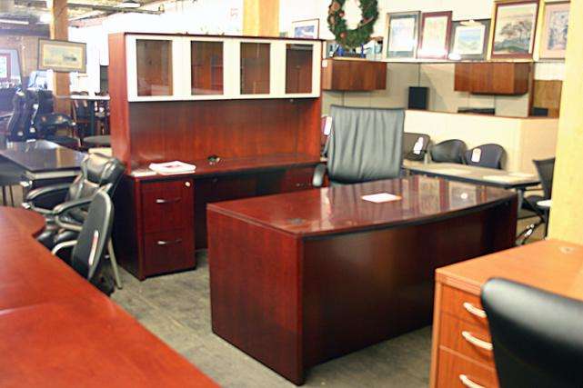 Mayline Corsica Desk and Credenza