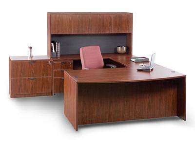 Compel Liberty Bow Front Desk