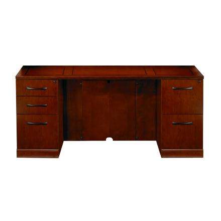 Mayline Sorrento Double Pedestal Credenza Desk