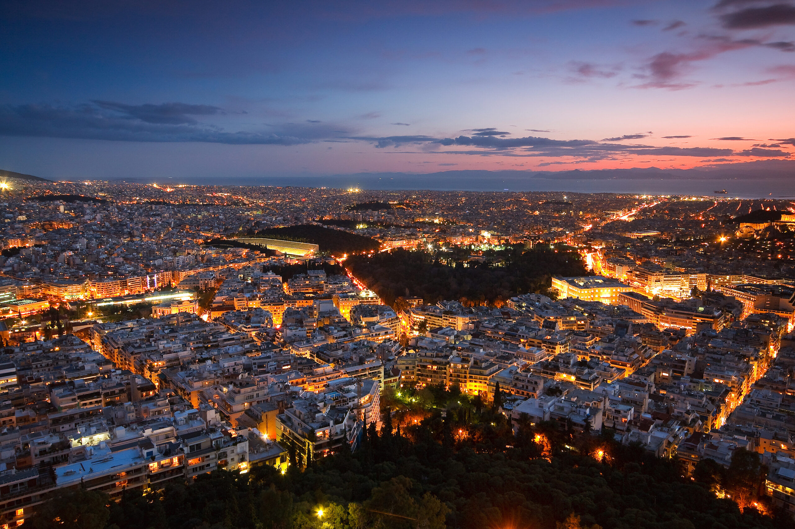 Athens by Night