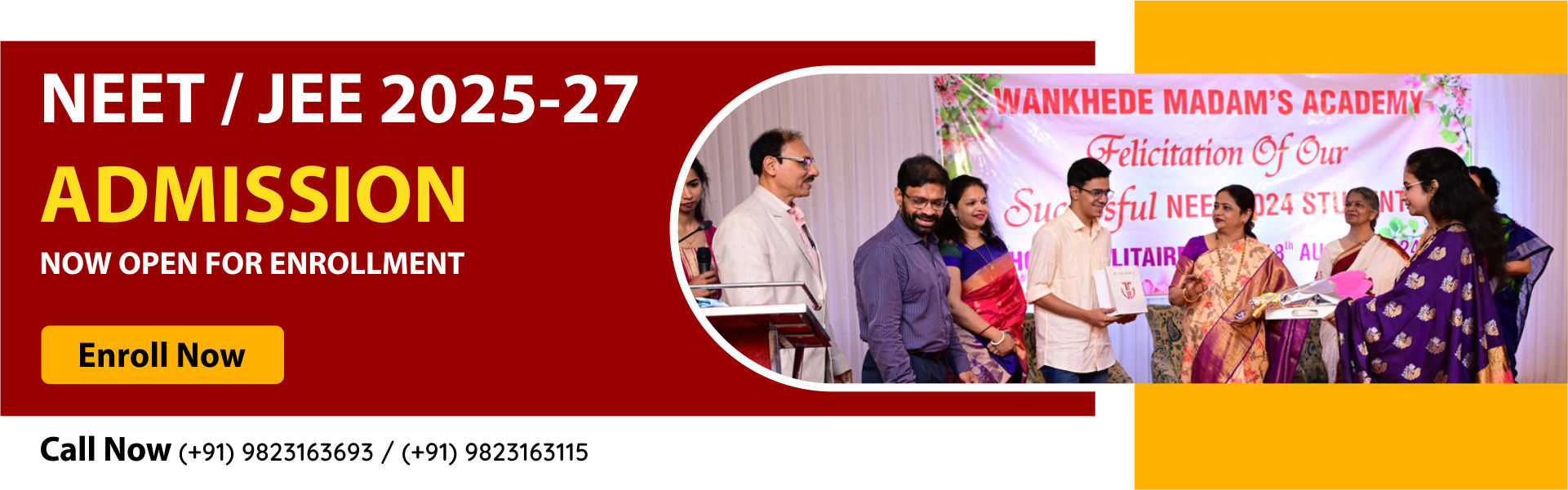 NEET JEE 2025-27 Admission