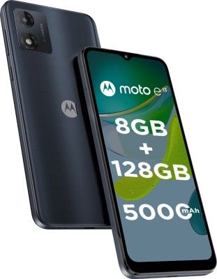 Flipkart - Motorola e13 (Cosmic Black, 128 GB)(8 GB RAM) Price