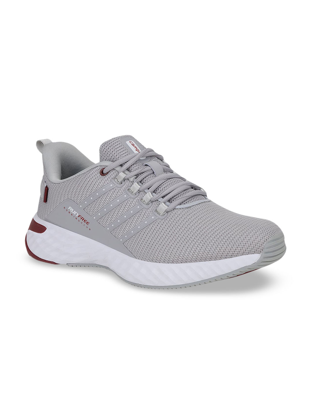 Amazon - Campus Men Grey Oslo Pro Mesh Running Shoes Price