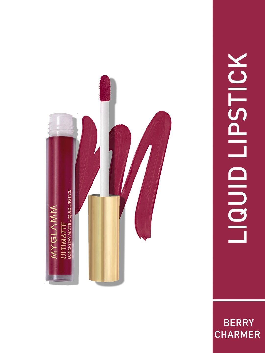 Myntra - MyGlamm Ultimatte Long Stay Matte Liquid Lipstick-Berry Charmer-2.5ml Price