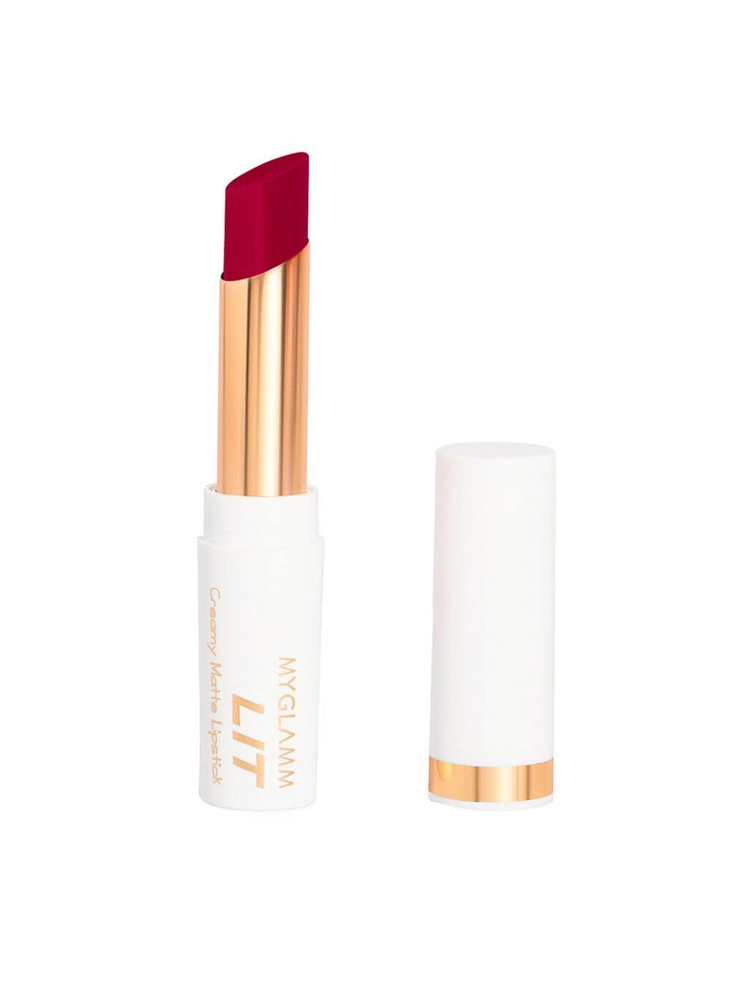 Myntra - MyGlamm LIT Creamy Matte Lipstick-Flirtini-3.7g Price