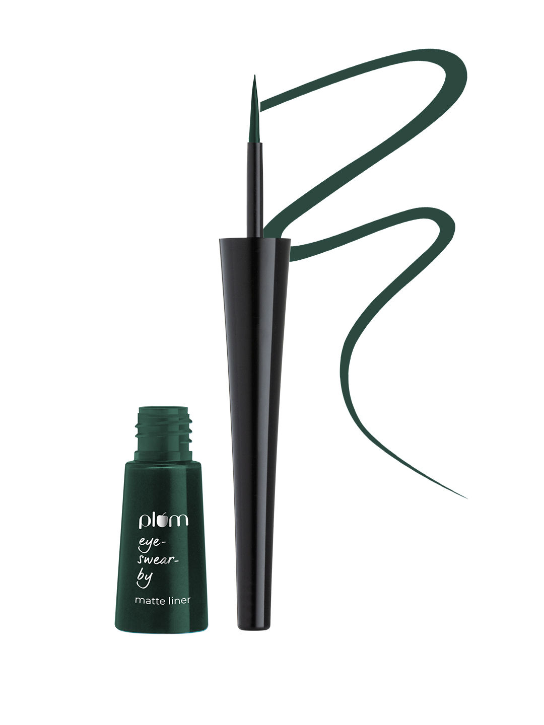 Flipkart - Plum Water-Proof & Vegan Eye Swear Matte Eye Liner with Argan Oil 3 ml – Green Dream 04 Price