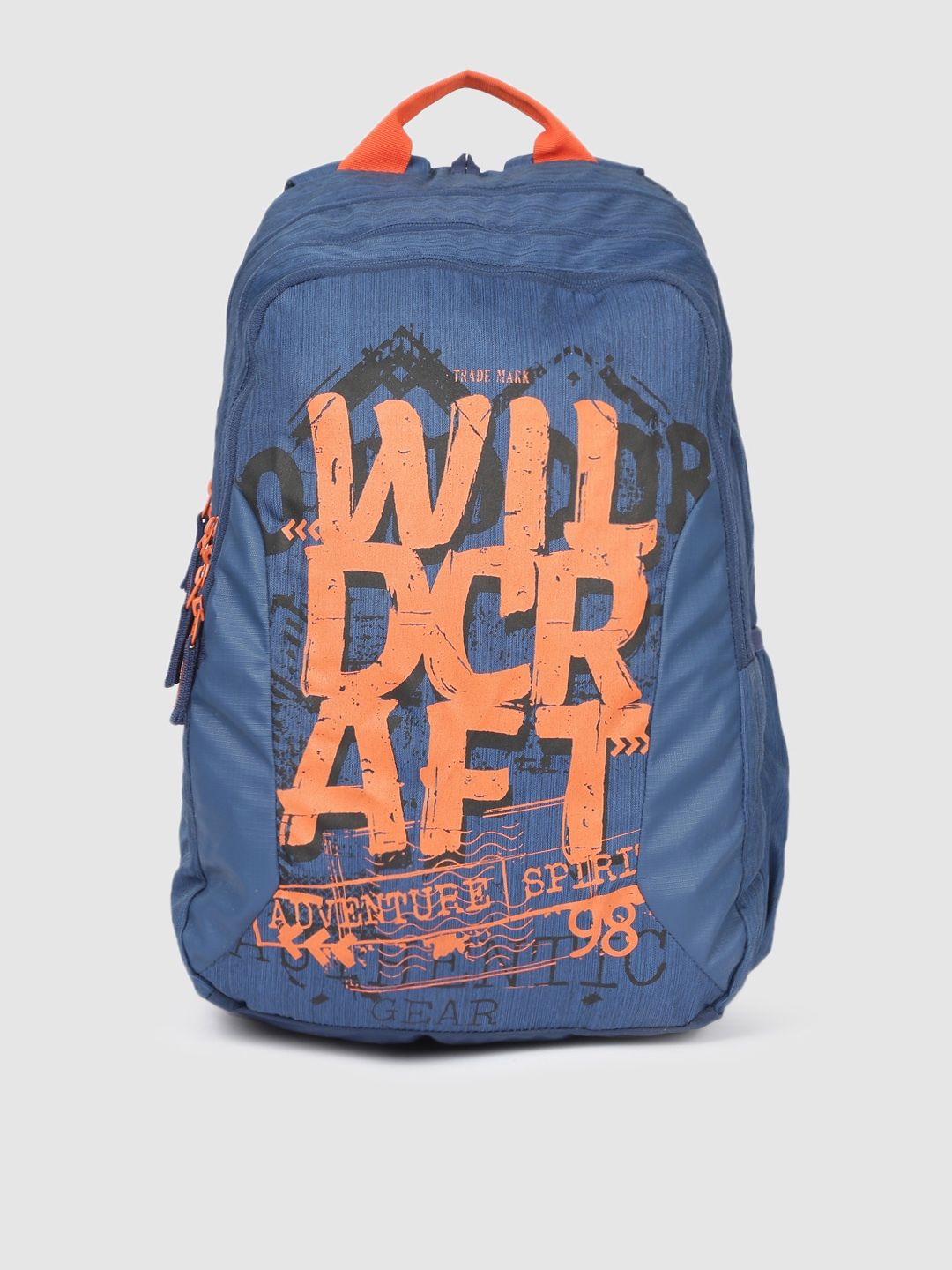 Flipkart - Wildcraft Unisex Blue & Orange Typography Blaze3 WC Bold Backpack Price