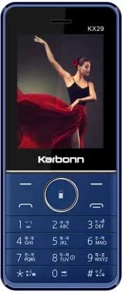 Amazon - Karbonn KX 29 Dual Sim Blue Grey, Feature Phone Price