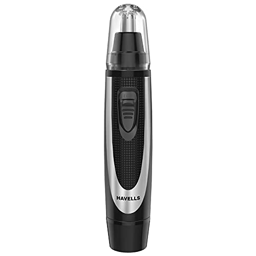 Amazon - Havells Ne6322 Nose&Ear Hair Trimmer,Battery Operated&Easy To Carry (Black), Unisex
