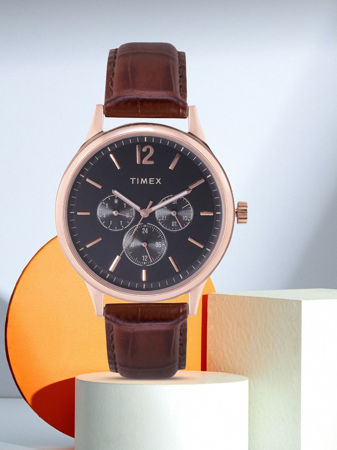 Flipkart - Timex Men Blue Multifunction Analogue Watch – TWEG18404 Price
