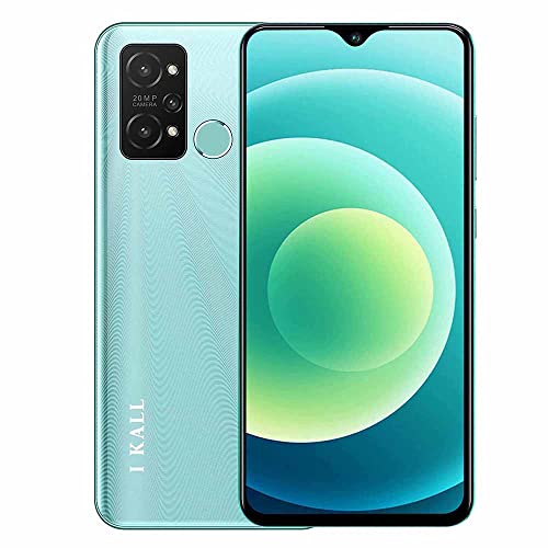 Amazon - IKALL Z11 4G Smartphone with 6.53 Inch HD+ Display (4GB RAM, Android 10.0) (Cyan)