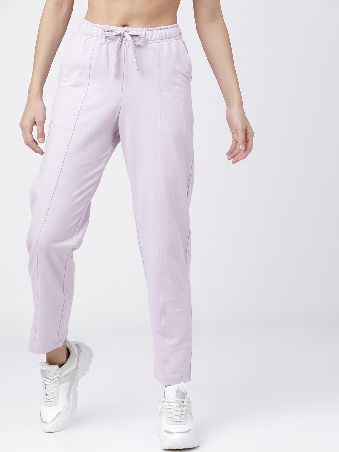 Flipkart - Tokyo Talkies Women Lavender Solid Regular Fit Track Pants