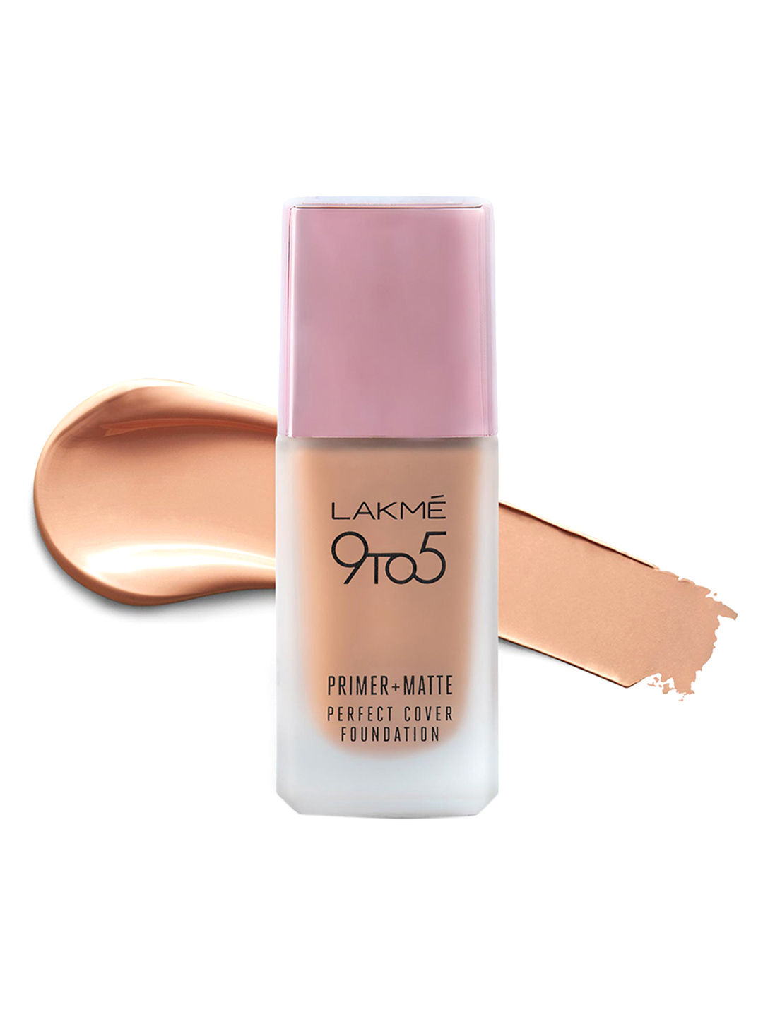 Amazon - Lakme 9 To 5 Primer And Matte Perfect Cover Foundation – Cool Rose C140 25 ml Price