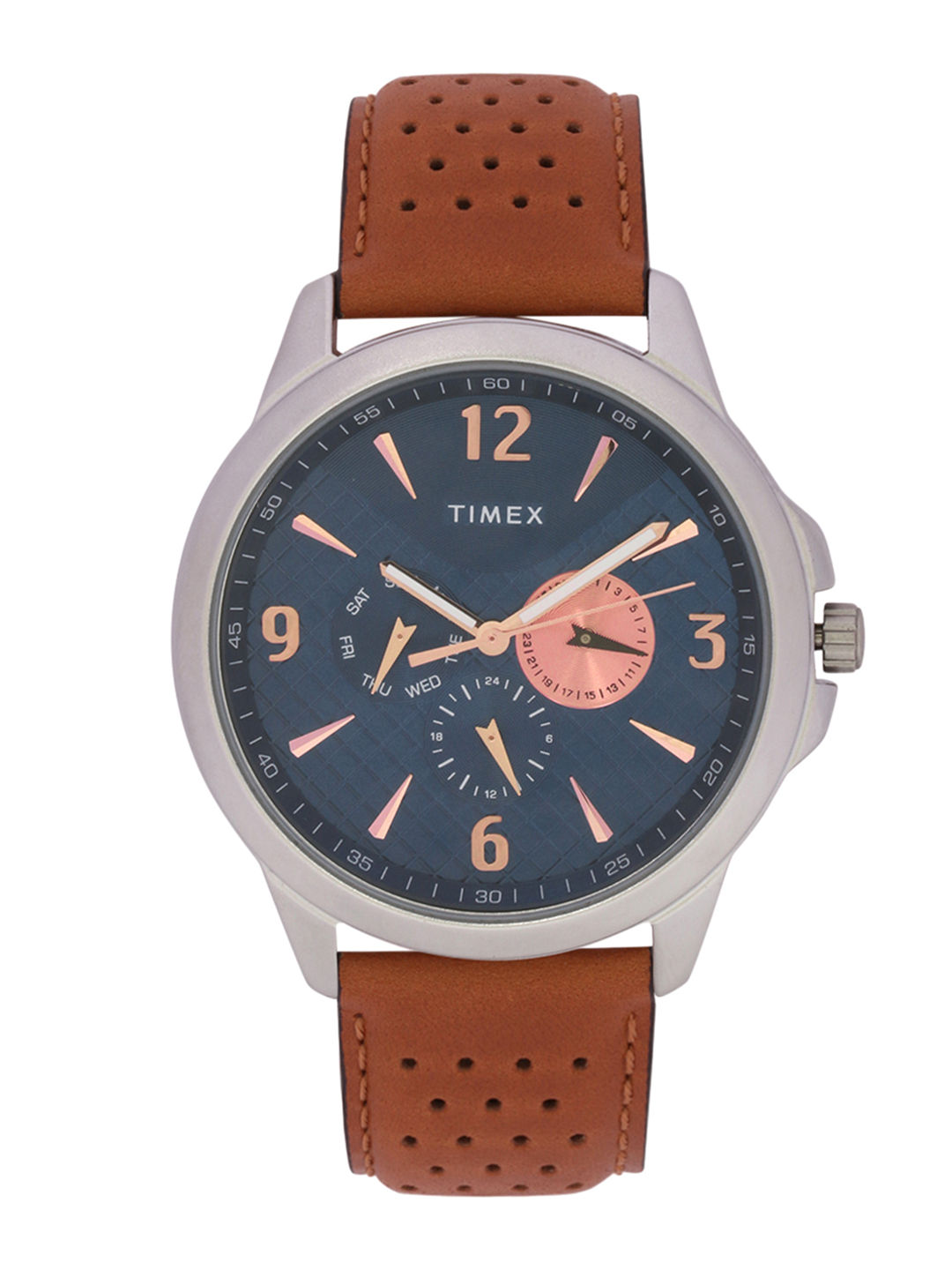 Myntra - Timex Men Blue Multifunction Analogue Watch – TWEG16516 Price