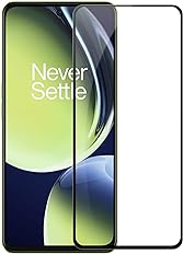 Amazon - Nillkin Tempered Glass for Oneplus Nord CE 3 Lite 5G (6.72″ Inch) CP+ Pro 0.3mm Thin Glass Edge Shaterproof Full Screen Coverage Explosion Proof Screen protect Black Color