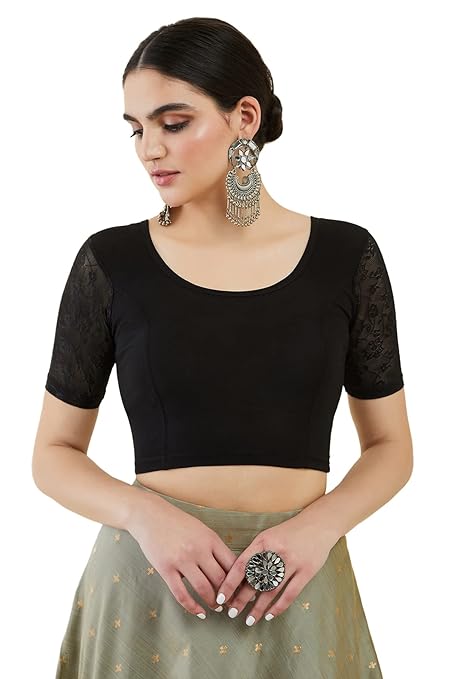 Myntra - Soch U Neck Princess Cut Saree Blouse Price