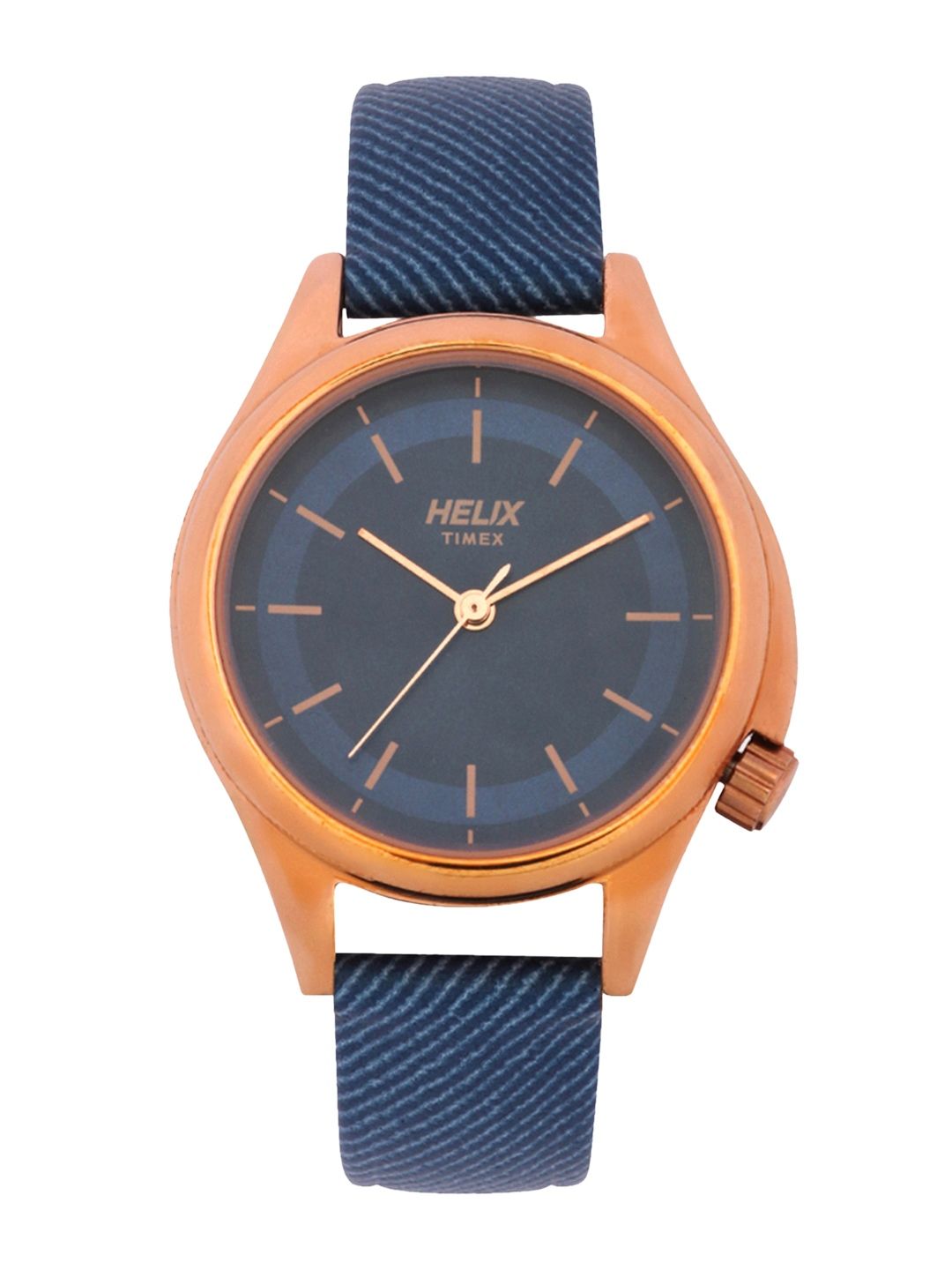 Amazon - Helix Women Blue Analogue Watch – TW037HL07 Price