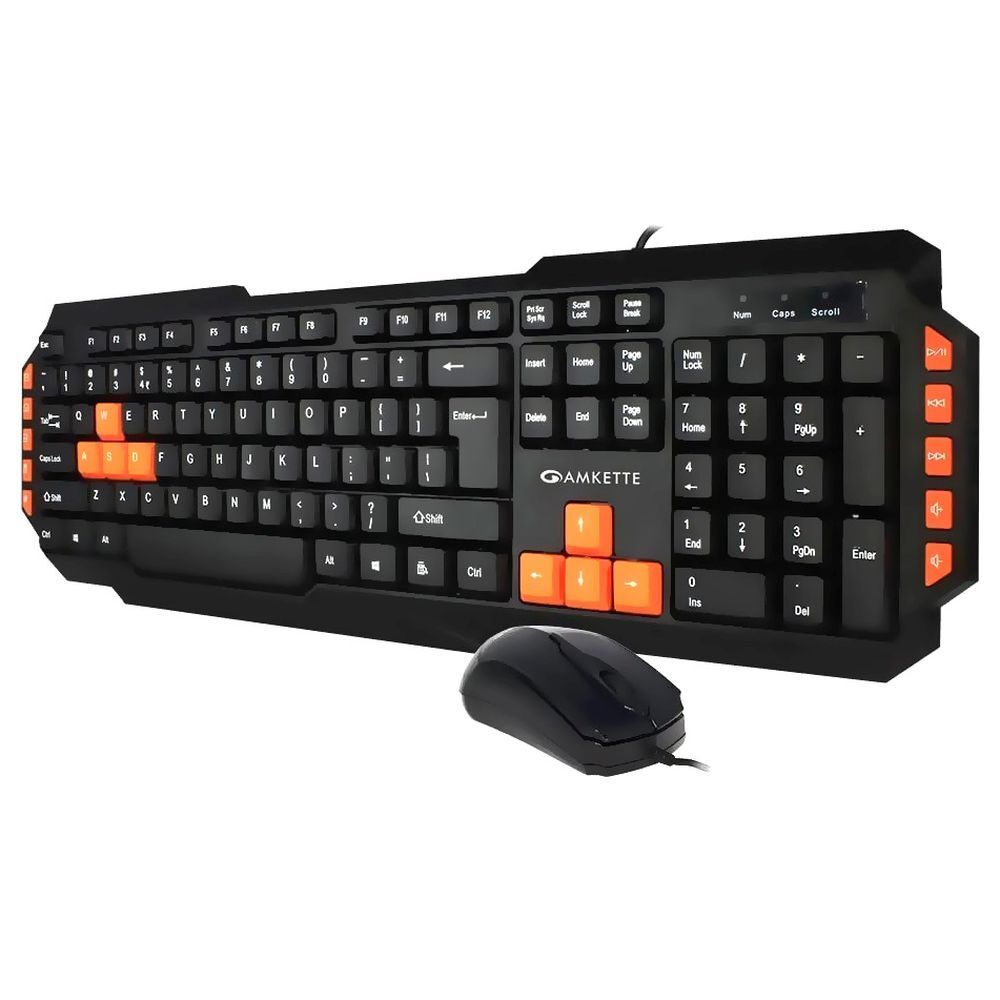 Amazon - Amkette Xcite Pro Wired Keyboard with Mouse Combo Price