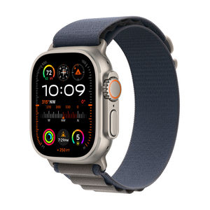 Reliancedigital - Apple Watch Ultra 2 GPS + Cellular, 49 mm Titanium Case with Blue Alpine Loop – Small Price