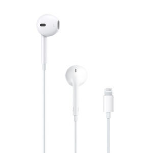 Flipkart - Apple EarPods with Lightning Connector, Protection from sweat and water, Built-in Remote and Mic Price