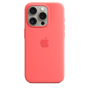 Reliancedigital - Apple iPhone 15 Pro Silicone Case with MagSafe, Guava Price