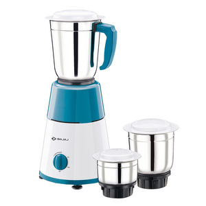 Jiomart - Bajaj GX15 500W 3 Jars Mixer Grinder, Multi-functional Blade System, Motor Overload Protector Price