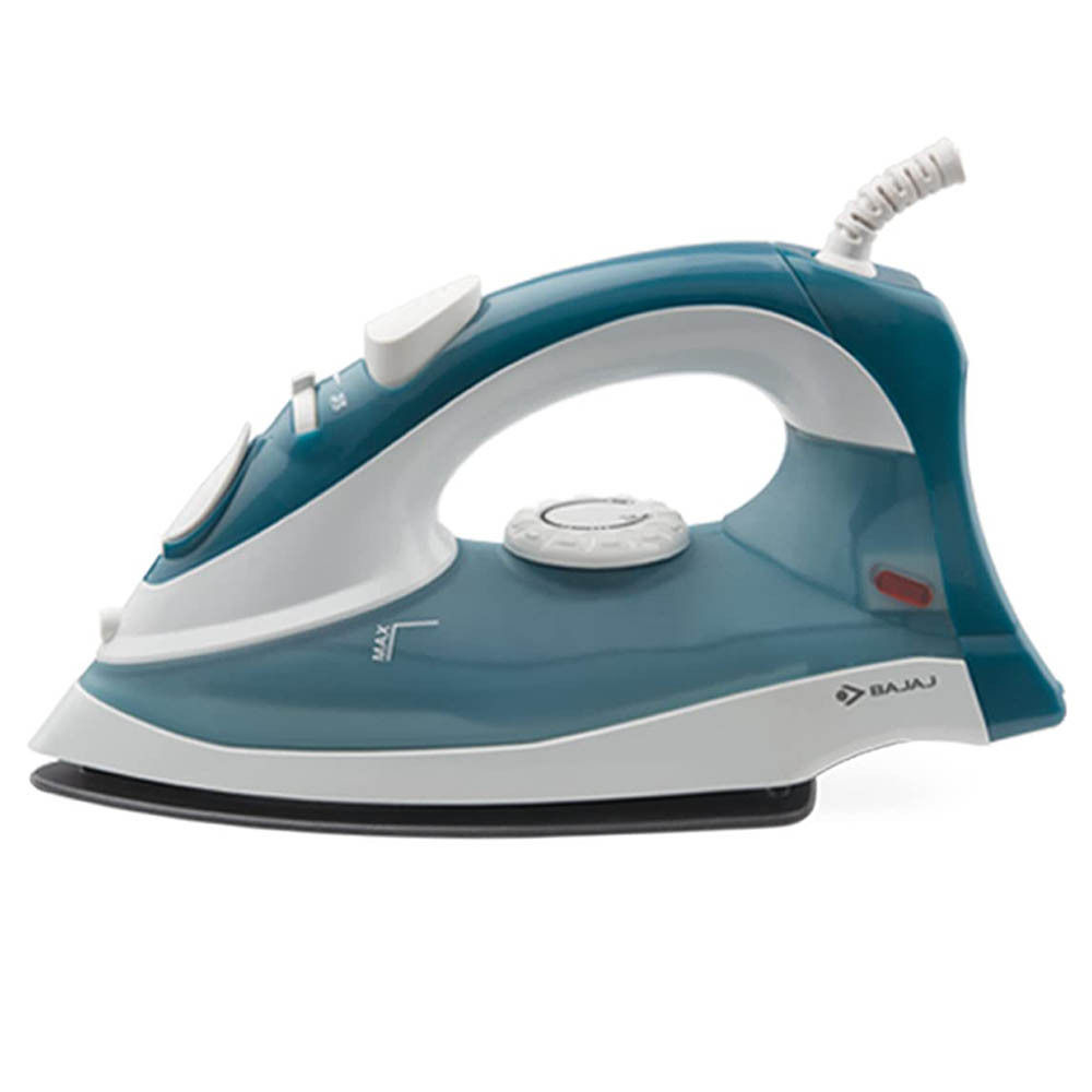 Amazon - Bajaj MX 3 Neo, 1250 Watts, Steam Iron,180 ML WaterTank, Blue and White Price